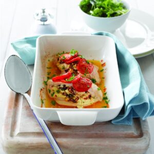 Italian-style stuffed chicken