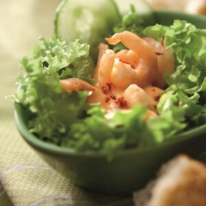Old-fashioned prawn cocktail