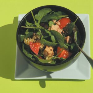 Tuna, tomato and chilli pasta